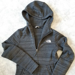 The North Face Grey and Black Jacket XS